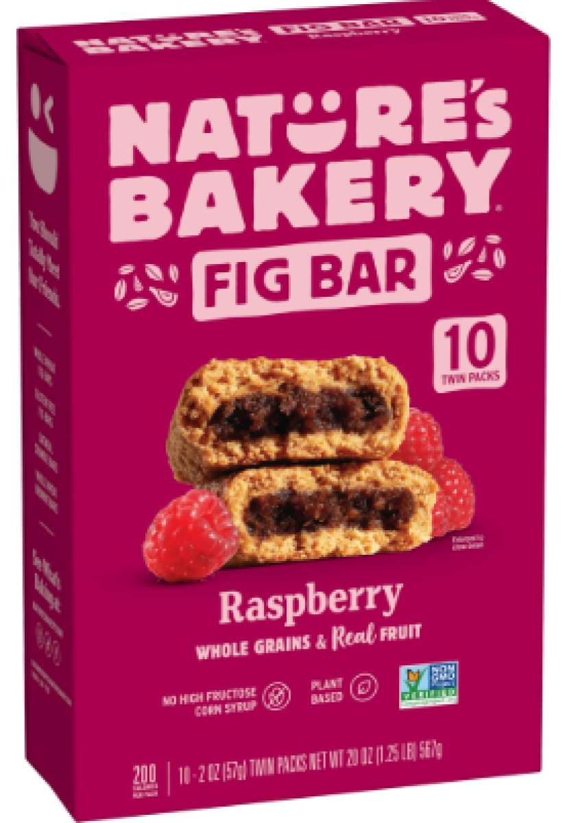 Nature's Bakery, Raspberry Fig Bars, 10 Double Packs, 2 oz Unit