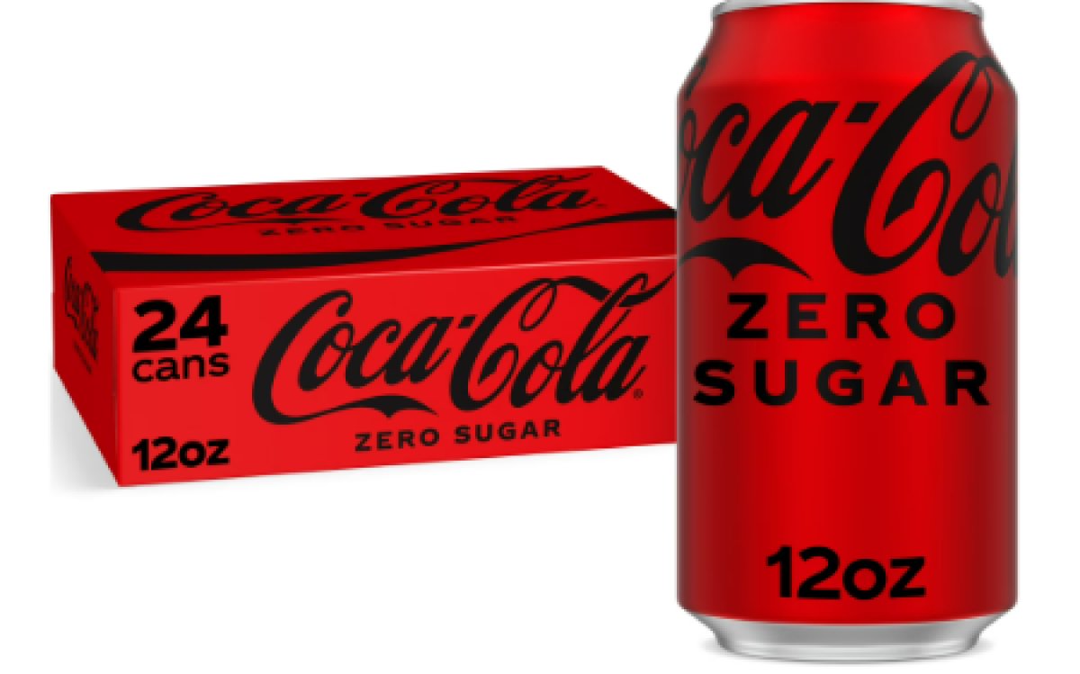 Coca-Cola Zero Sugar Sugar-Free Soft Drink, 12 fl oz Cans, 24 Pack