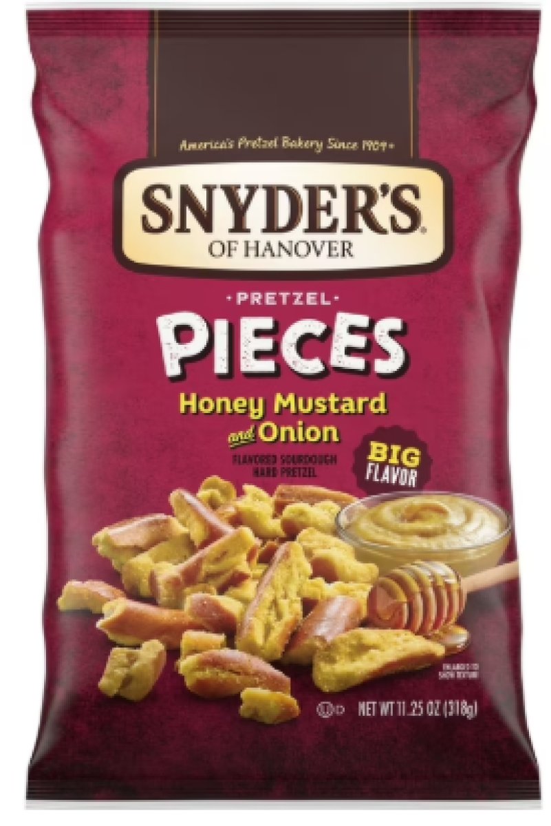 Snyder's of Hanover Honey Mustard Pretzel Pieces with Onion, 11.25 oz