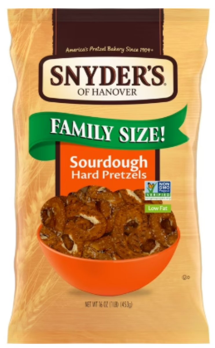 Snyder's of Hanover Hard Sourdough Pretzels 16 oz Bag
