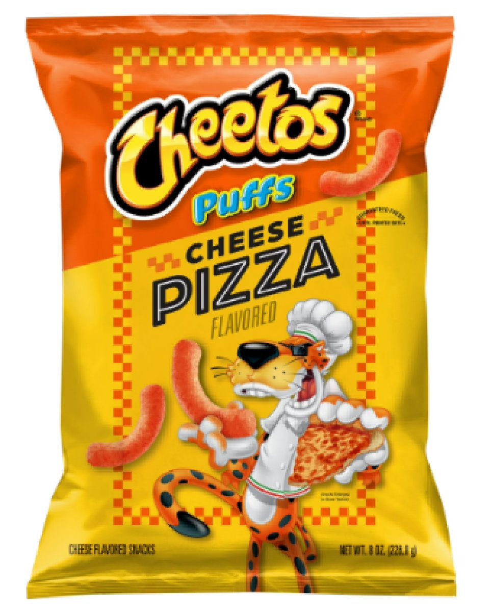 Cheetos Cheese Pizza Puffs Snack 8.0 Ounce Bag