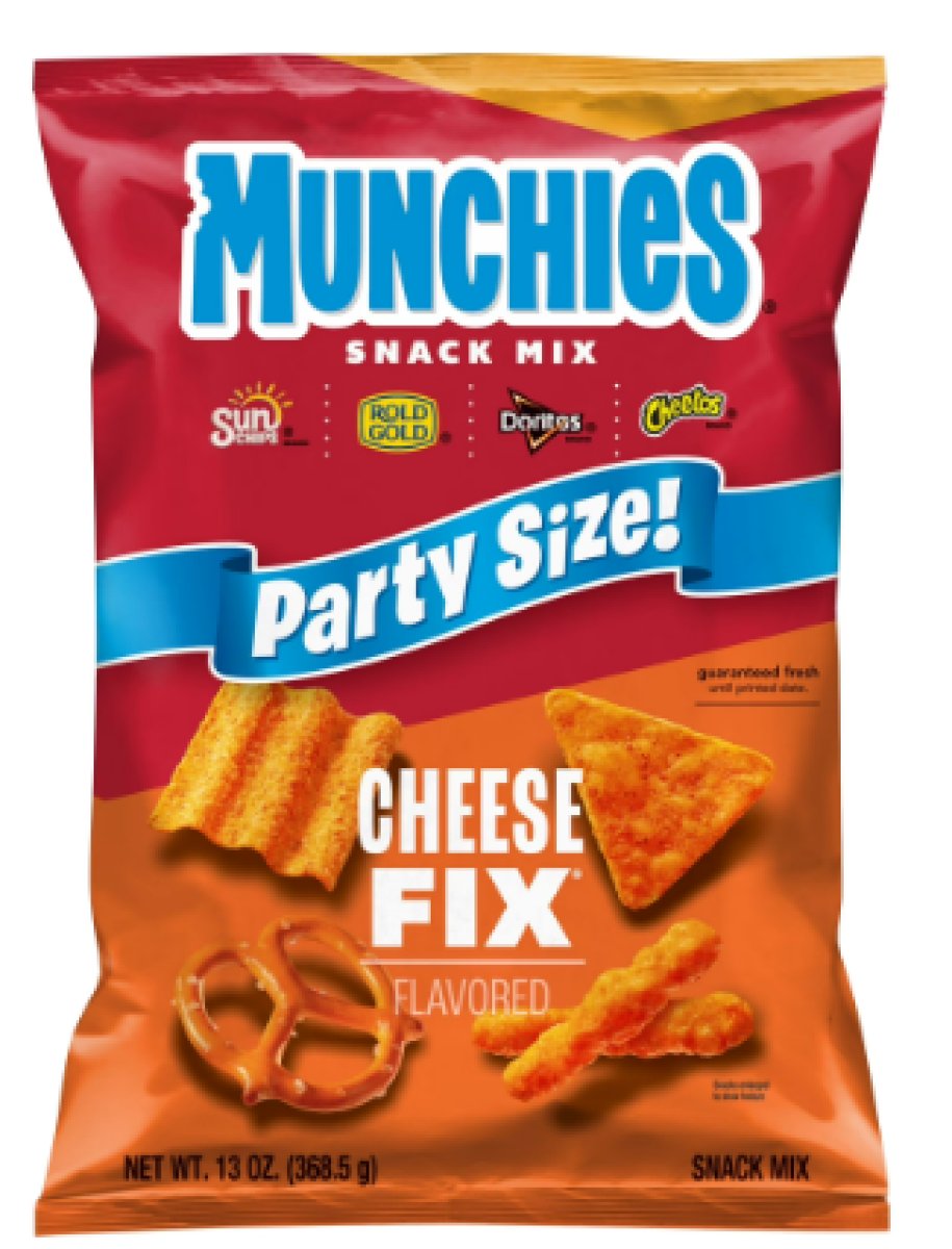 Munchies Party Size Snack Chips with Cheese 13 oz Bag