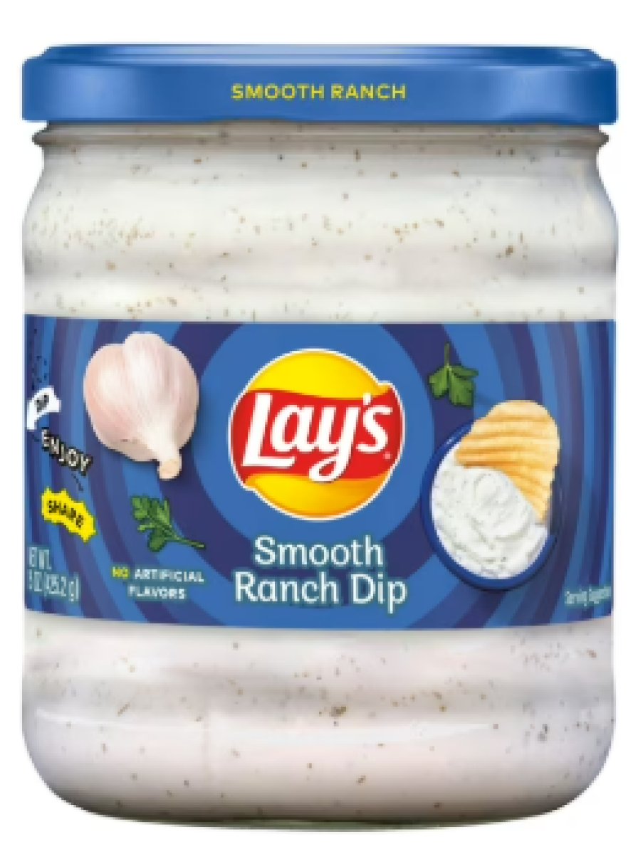 Lay's Mild Ranch Dressing in a 15 oz Jar with Spicy Buttermilk Flavor