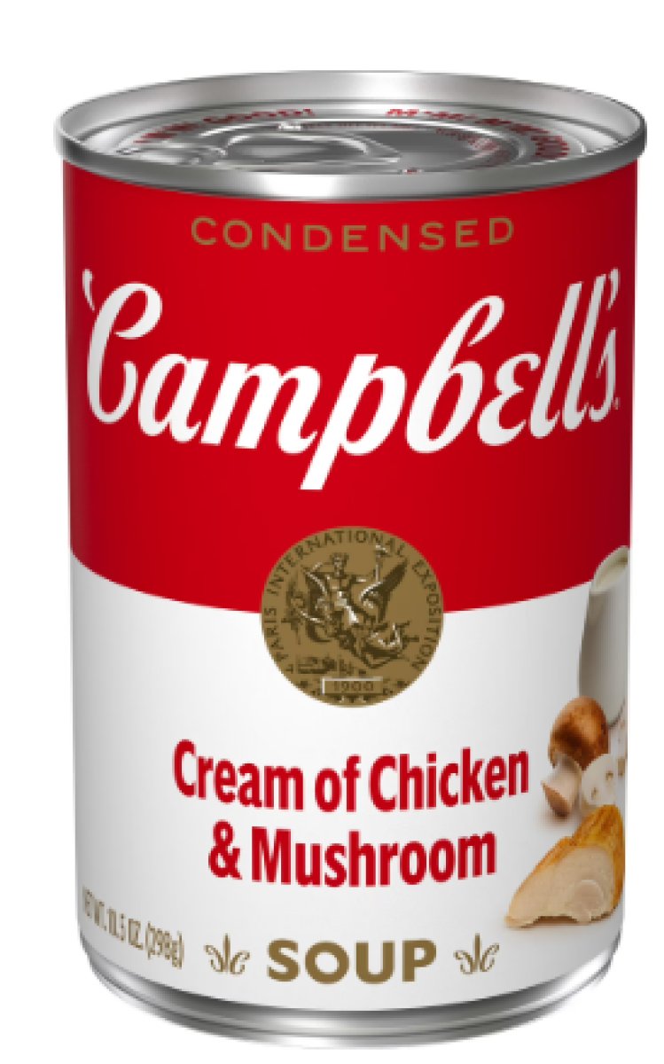 Campbell's Condensed Cream of Chicken and Mushroom Soup 10.5 oz Can