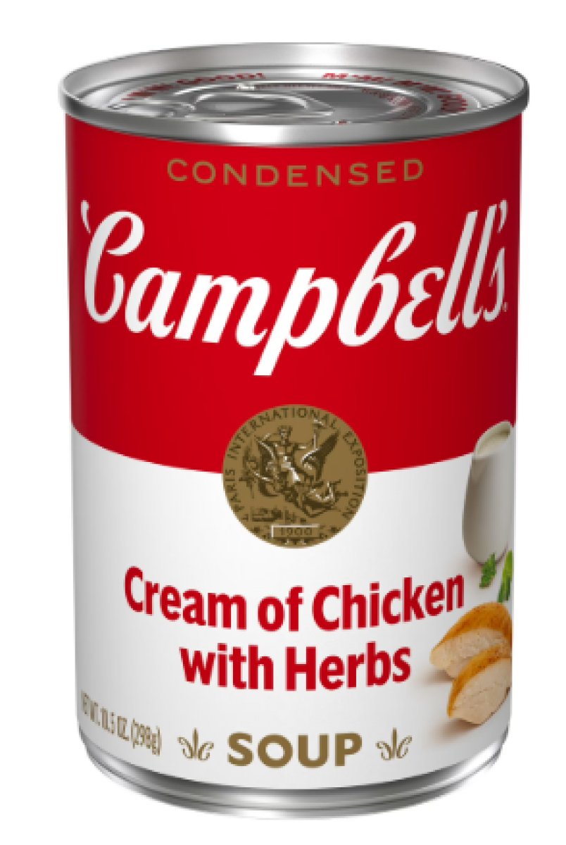 Campbell's Condensed Cream of Chicken Soup with Herbs, 10.5 oz Can