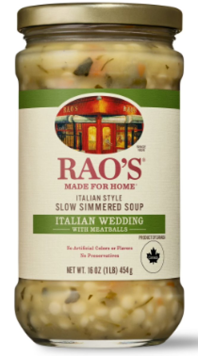 Rao's Homemade Italian Wedding Soup, Ready to Eat Quick Soup, No Preservatives, 16 oz