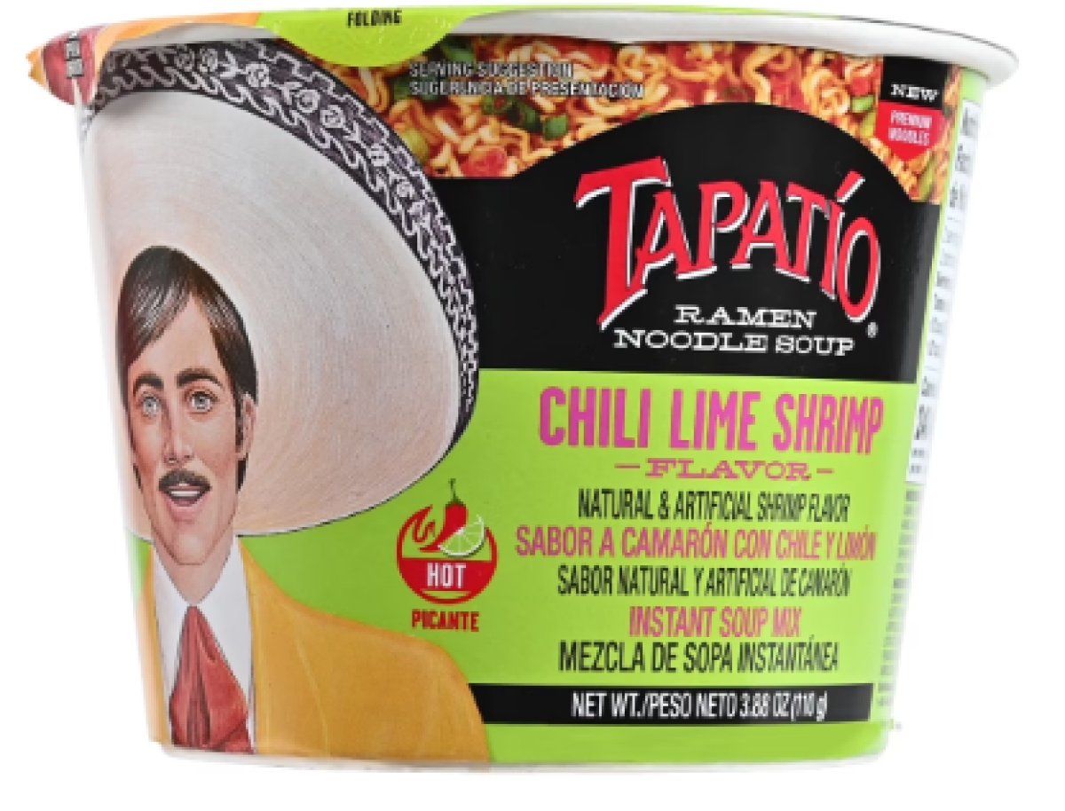 Tapatío Shrimp and Spicy Chili Ramen Bowl, 3.8 oz