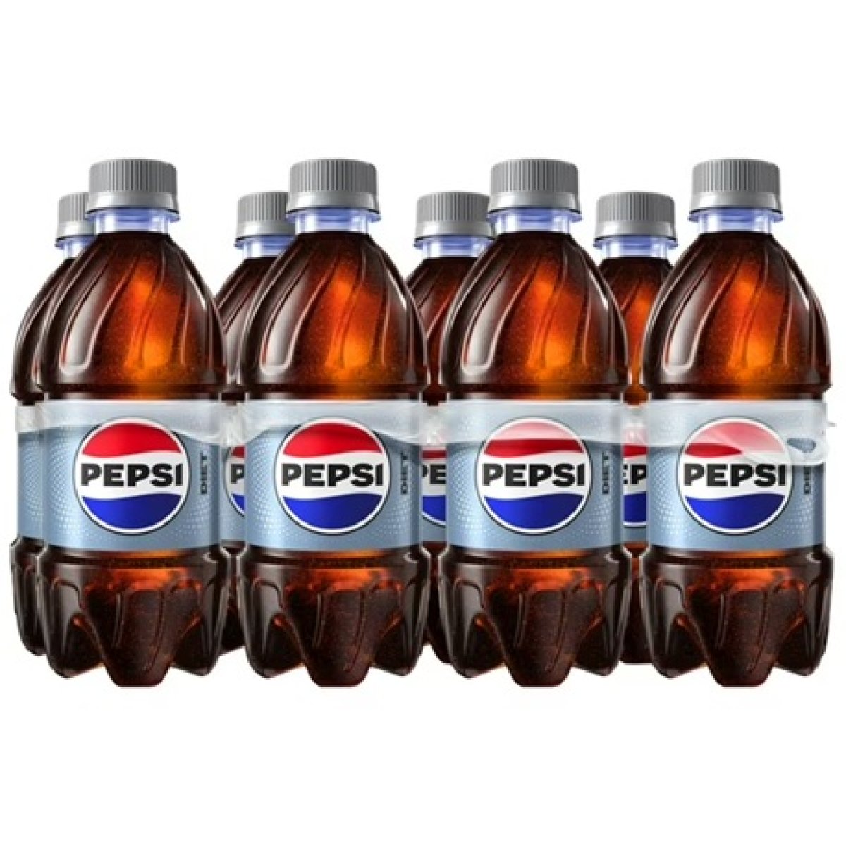 Diet Pepsi Cola Soda Pop, 12 fl oz, 8 Pack Bottles