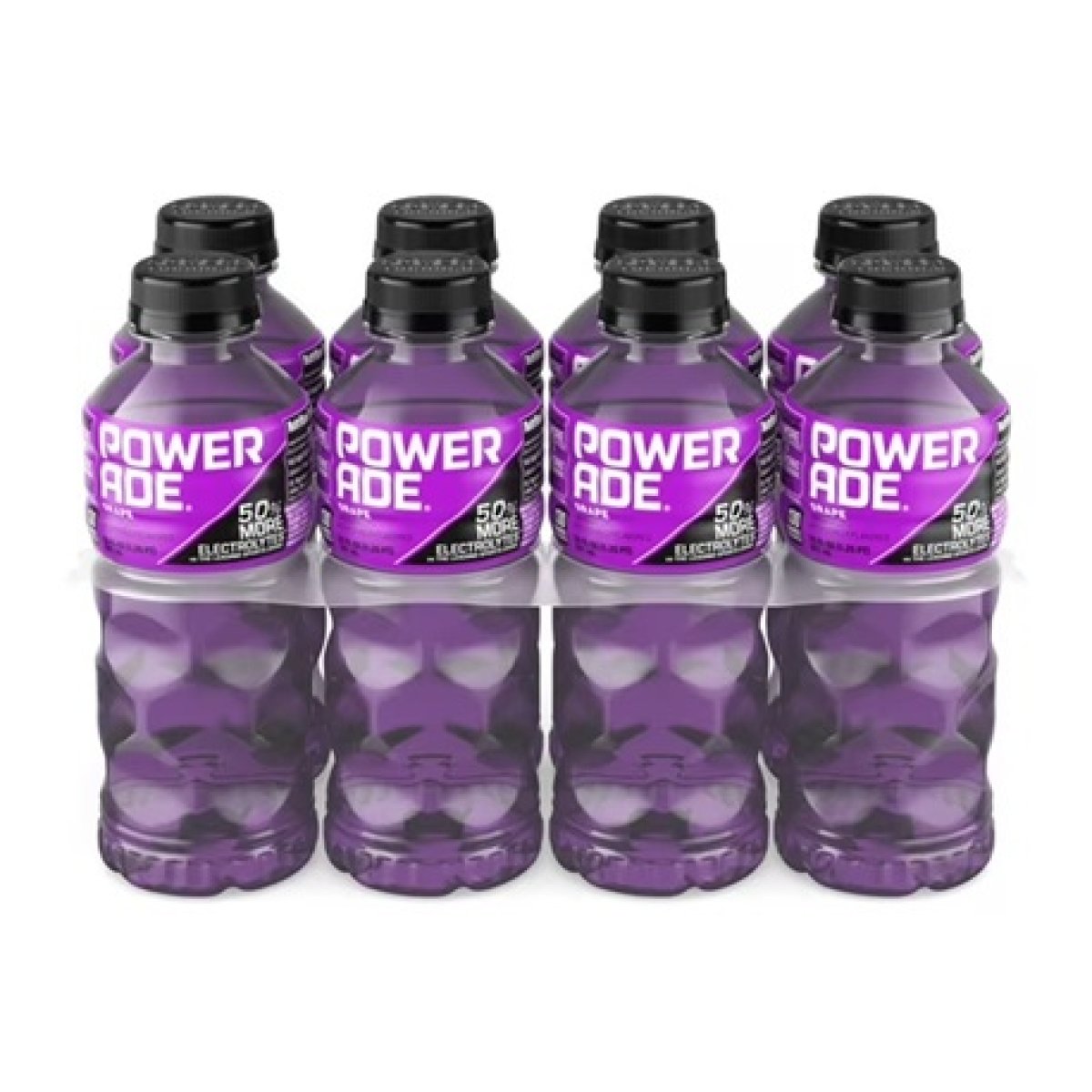 POWERADE Grape Electrolyte Sports Drink, 20 fl oz, 8 Pack Bottles