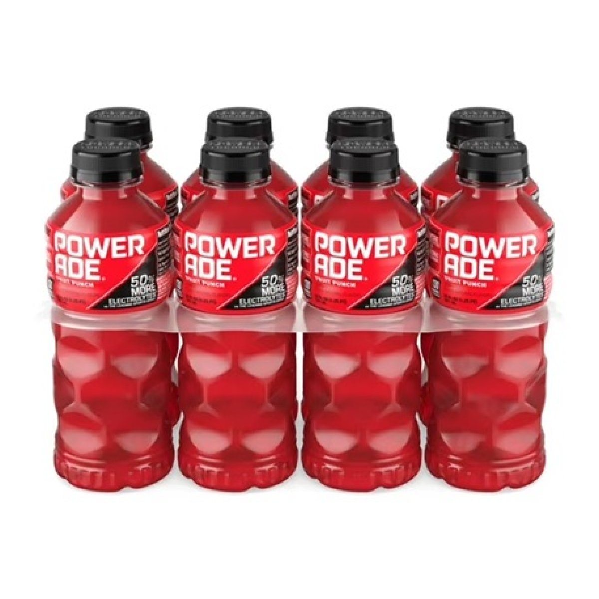 POWERADE Fruit Punch Electrolyte Sports Drink, 20 fl oz, 8 Pack Bottles