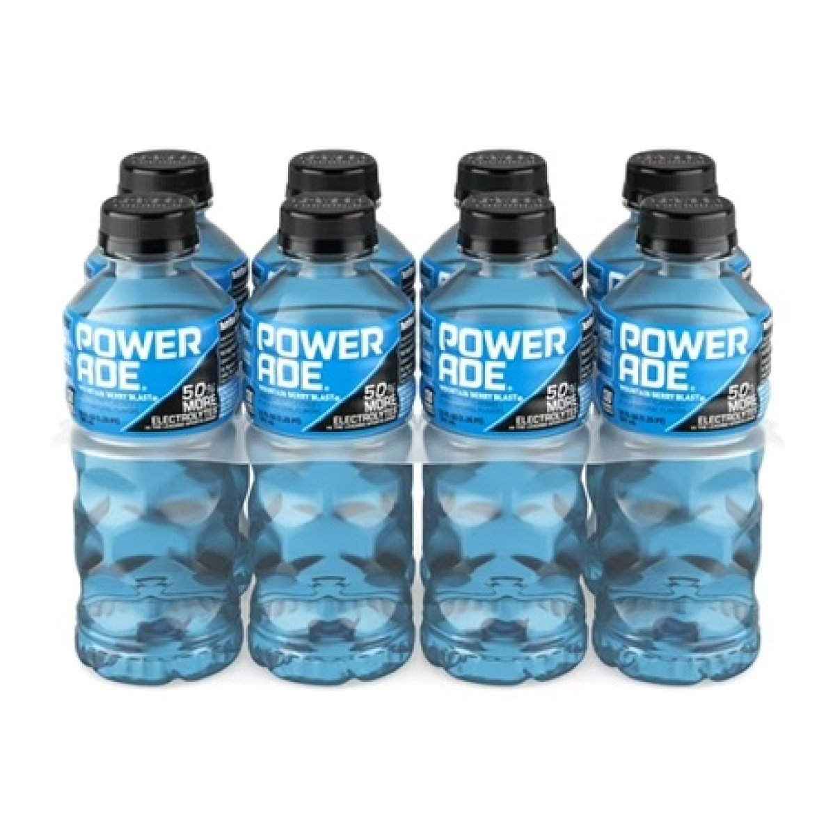 POWERADE Mountain Berry Blast Electrolyte Sports Drink, 20 fl oz, 8 Pack Bottles