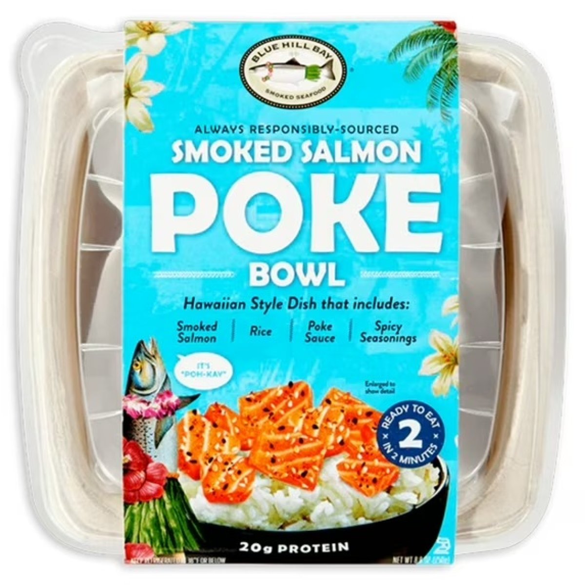 Blue Hill Bay Smoked Salmon Poke Bowl 8.8 oz