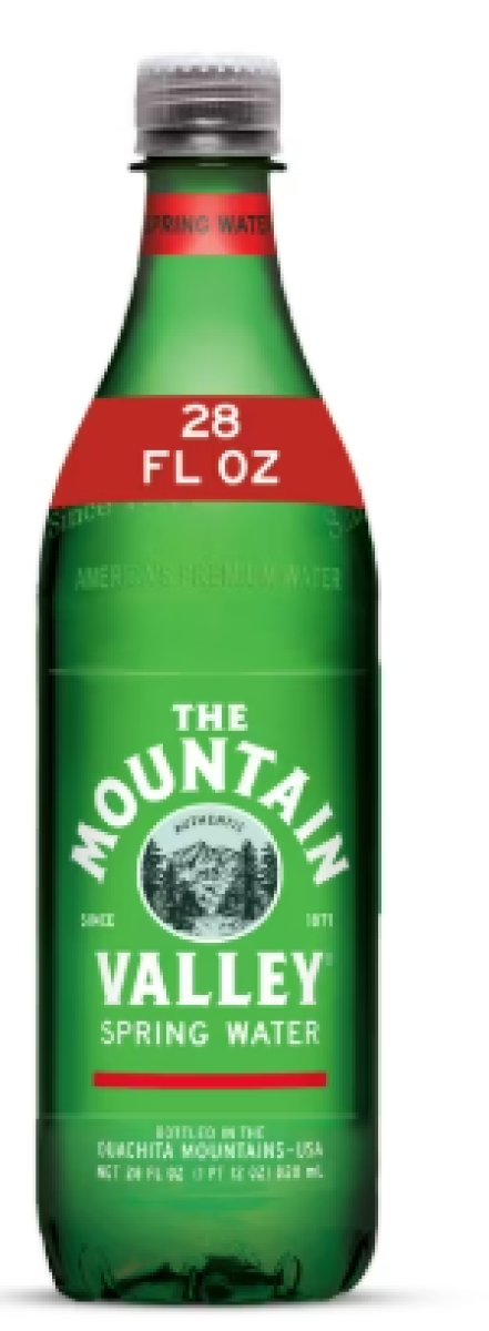Mountain Valley Spring Water 28 fl oz, Single Plastic Bottle