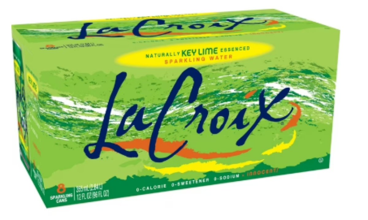 LaCroix Sparkling Water Lime Flavor - 8 Pack of 355ml (12 fl oz) Cans, 8 Units per Pack (Quantity)