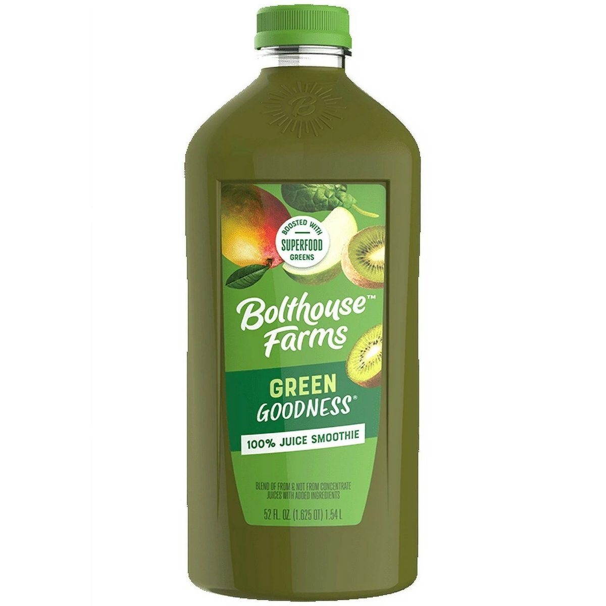 Bolthouse Farms Green Goodness Fruit Juice Smoothie, 52 fl. oz. Bottle