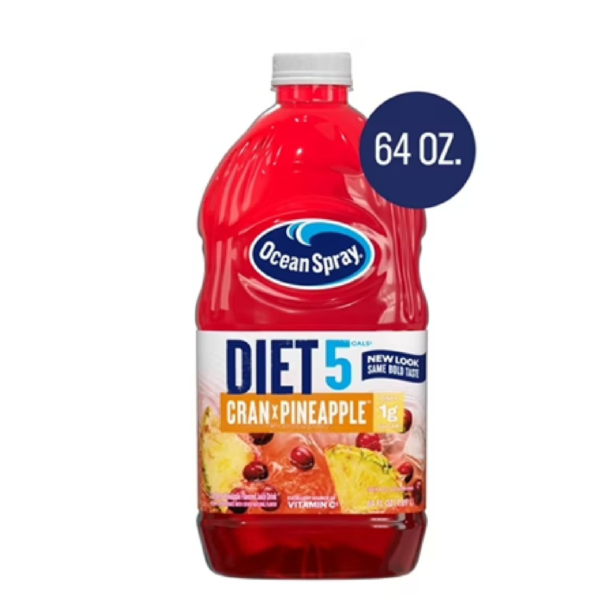 Ocean Spray Diet Pineapple and Cranberry Juice Drink, 64 fl oz Bottle