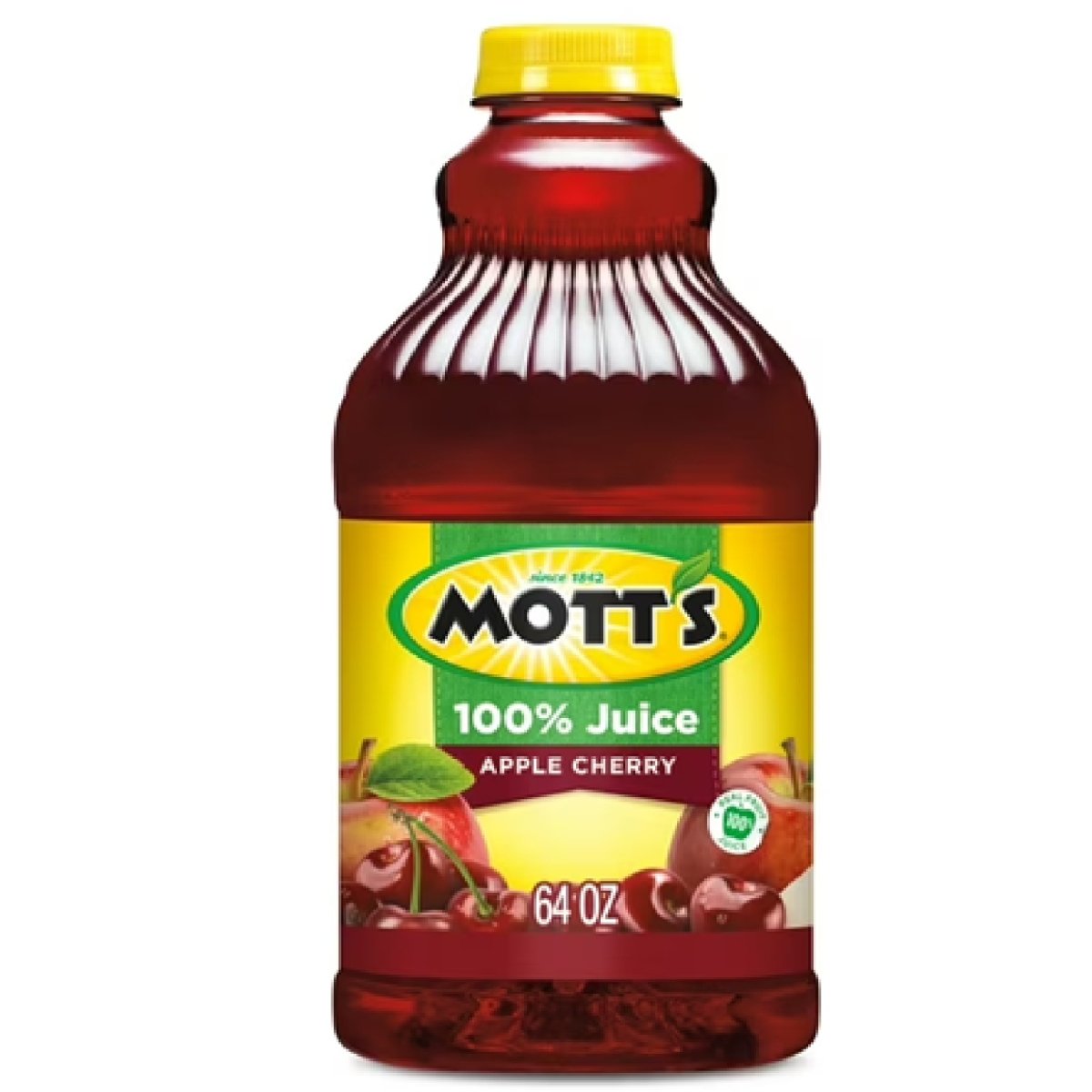 Mott's 100% Apple and Cherry Juice, 64 fl oz, Bottle