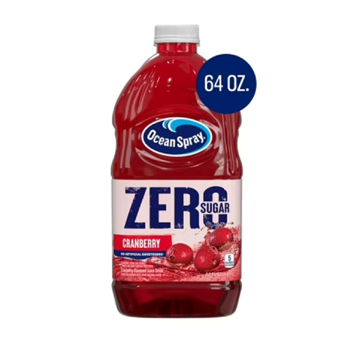 Ocean Spray® ZERO Sugar Cranberry Juice Drink 64 fl oz Bottle
