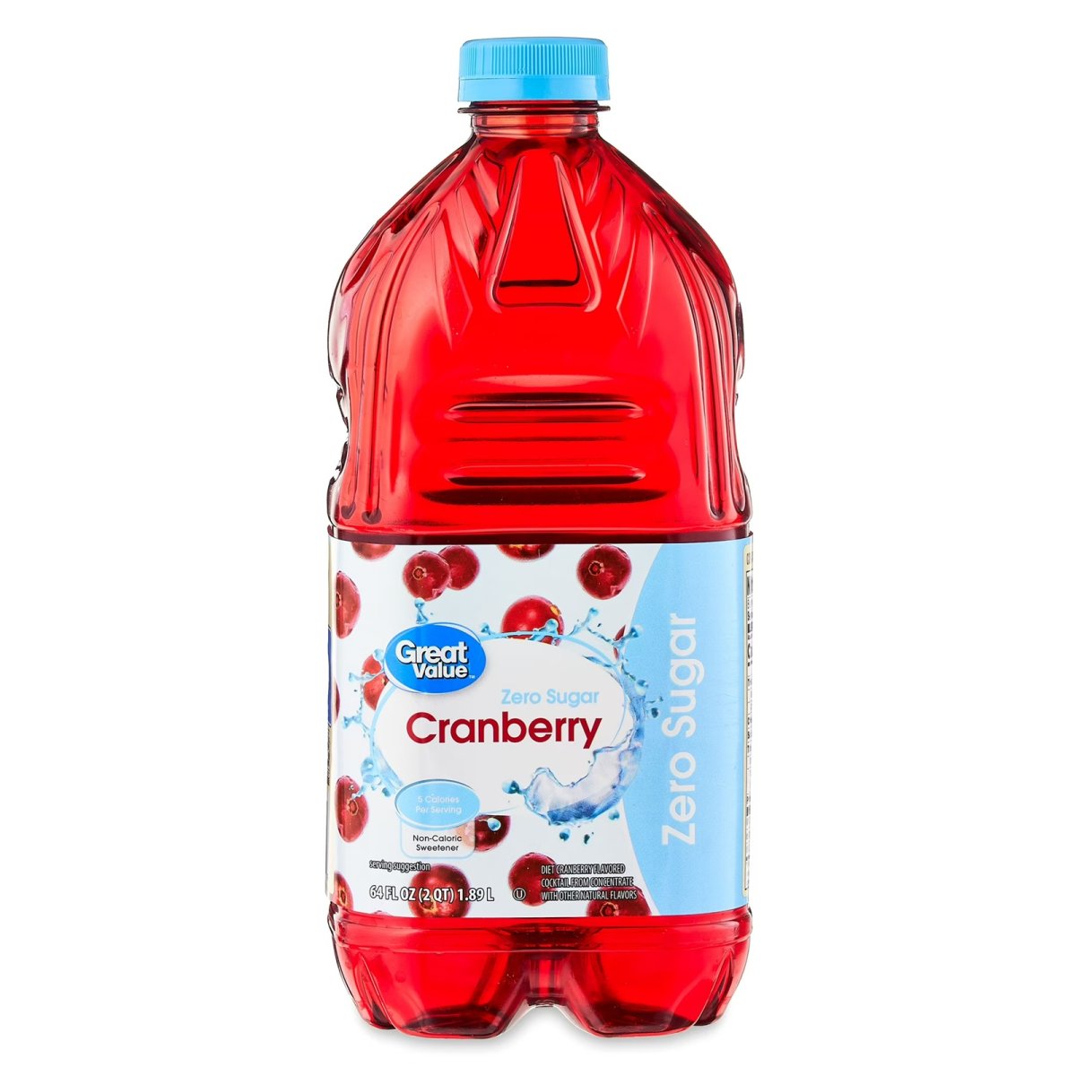 Great Value Sugar-Free Cranberry Cocktail 64 fl oz