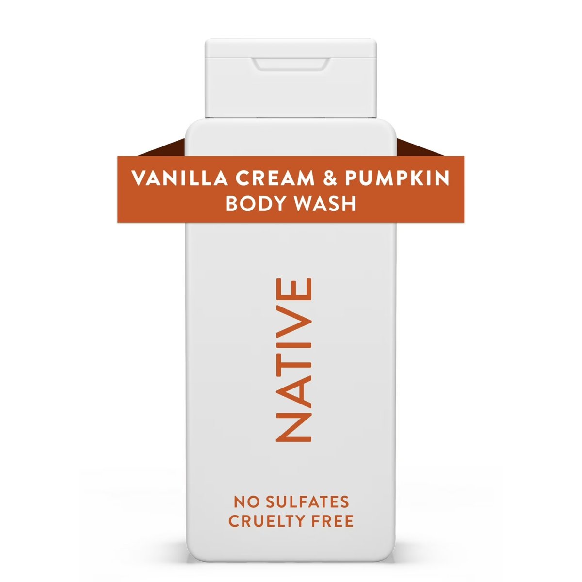 Native Limited Edition Vanilla Cream & Pumpkin Body Wash 18 FL OZ