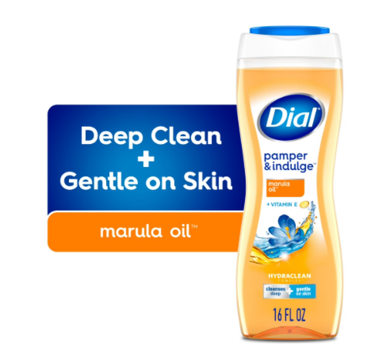 Dial Mima y Regala Bath Gel, Marula Oil, Gentle for All Skin Types, 16 fl oz