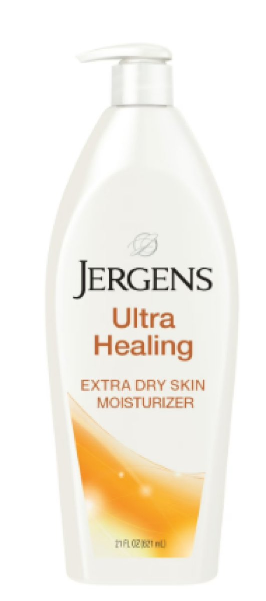 Jergens Ultra Healing Hand and Body Lotion, Moisturizing Cream for Dry Skin, Vitamins C, E, B5, 21 oz
