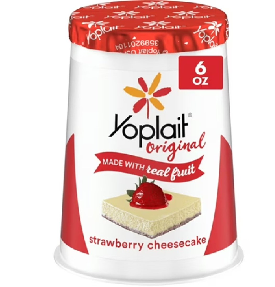 Yoplait Original Low Fat Yogurt Cup with Orange Cream Flavor, 6 oz