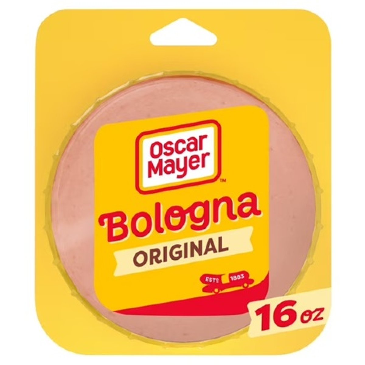 Oscar Mayer Bologna Made with Chicken & Pork, Beef Added Sliced Lunch Meat, 16 oz. Pack