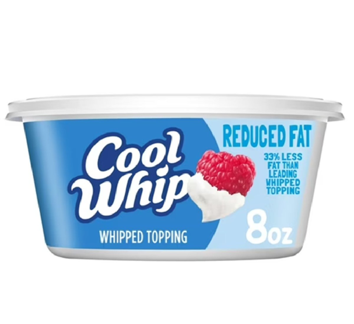 Cool Whip Reduced Fat Whipped Cream Topping 8 oz Tub