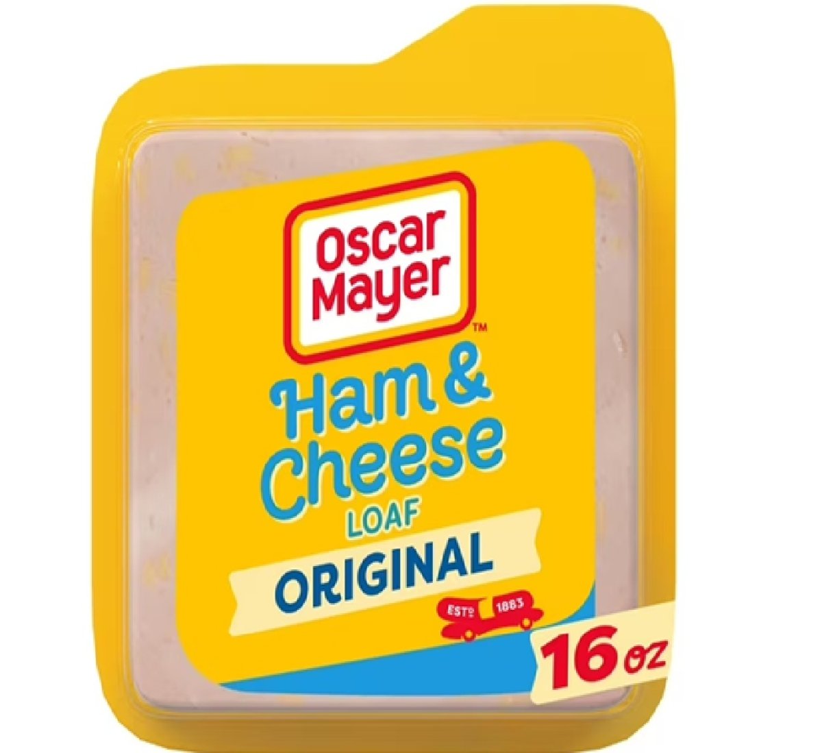 Oscar Mayer Ham and Cheese Deli Bread Lunch Meat with Kraft Real Cheese, 16 oz Package