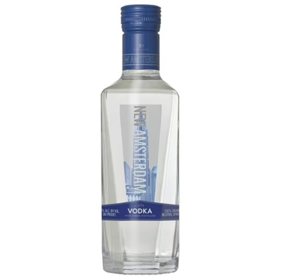 New Amsterdam Vodka, 375ml Plastic Bottle.