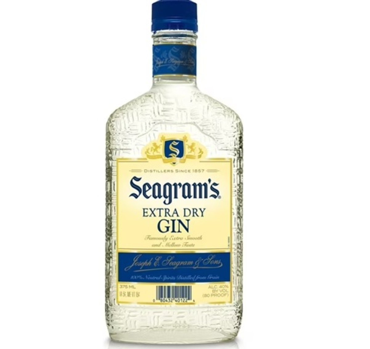 Seagram's Extra Dry Gin 375ml, 80 Degrees