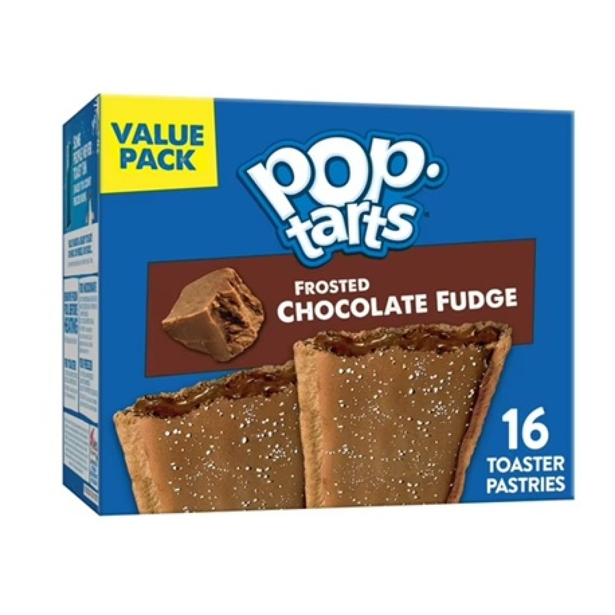 Pop-Tarts Chocolate Toaster Cakes, Frosted Breakfast Food, Shelf Stable, 27 oz (16 Count)