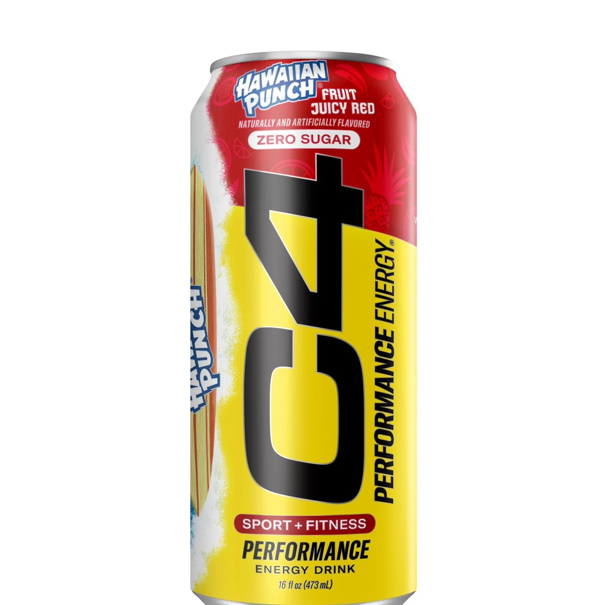 C4 Performance Energy Hawaiian Punch Drink, 16 oz, Single Can