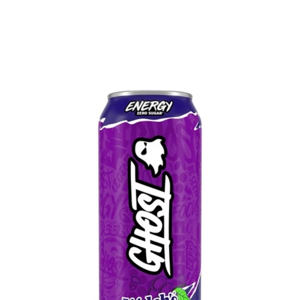 GHOST ENERGY Sugar-Free Energy Drink, Welch Grape, 200 mg Natural Caffeine, 16 fl oz Can