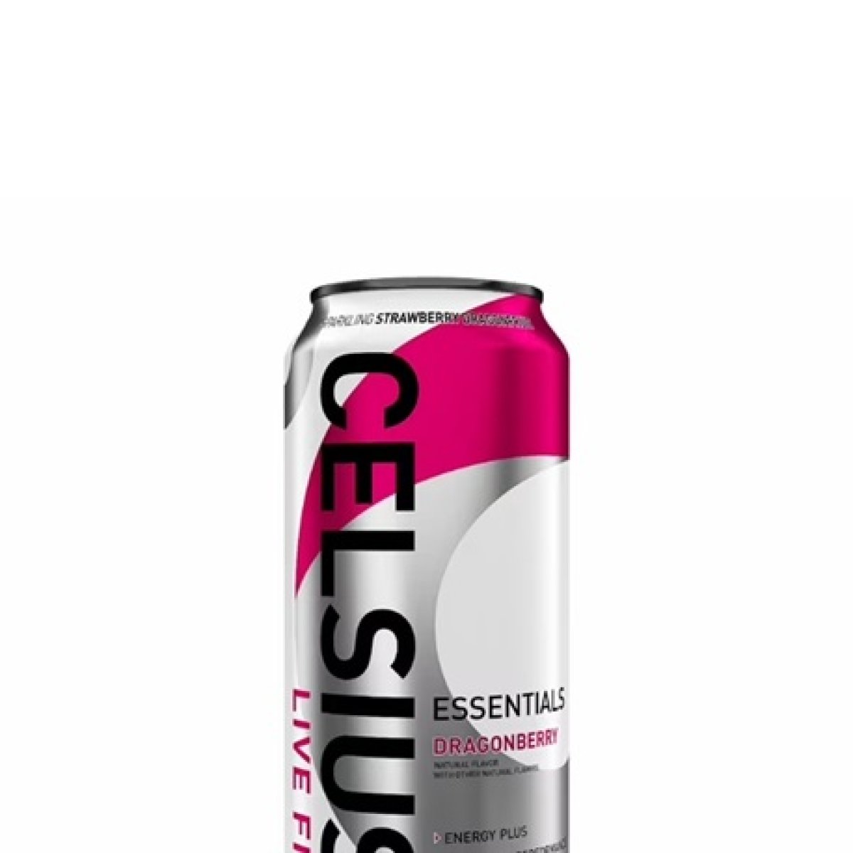 CELSIUS ESSENTIALS, Raspberry-Shaped High-Performance Energy Drink, 16 fl oz Single Can