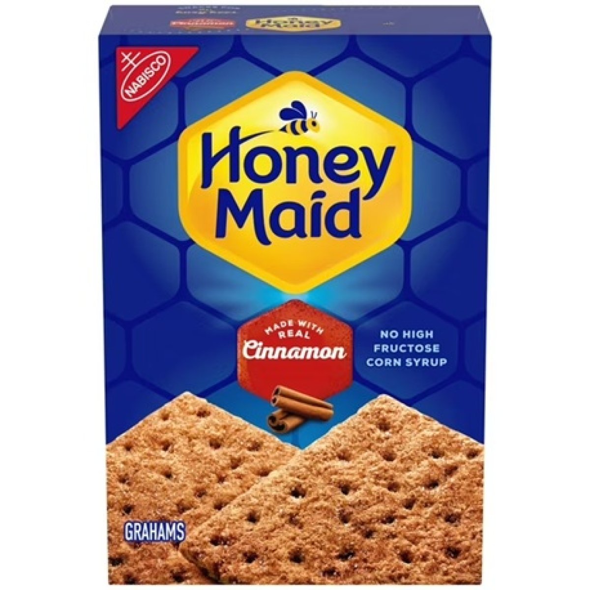 HONEY MAID Cinnamon Graham Crackers, Lunch Snacks, 14.4 oz