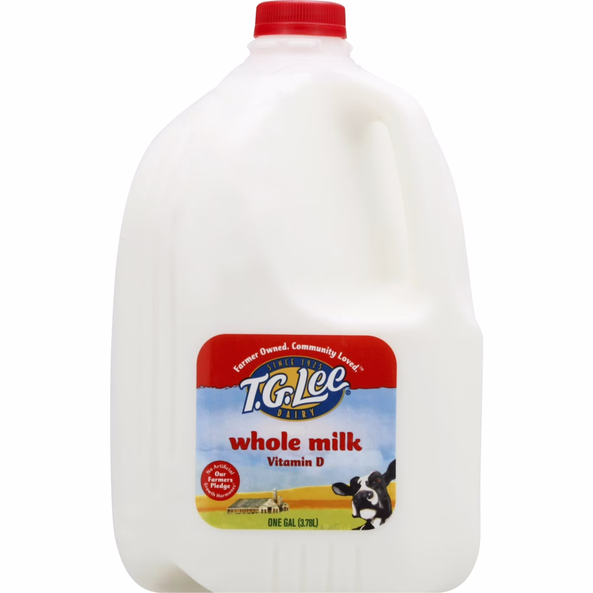T.G. Lee Vitamin D Milk, Whole Milk quart - 1 Jug