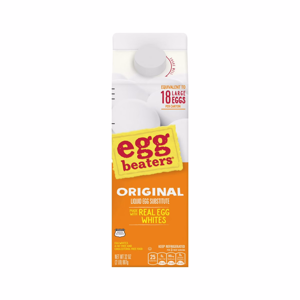 Egg Beaters Original Liquid Egg Substitute, 32 oz