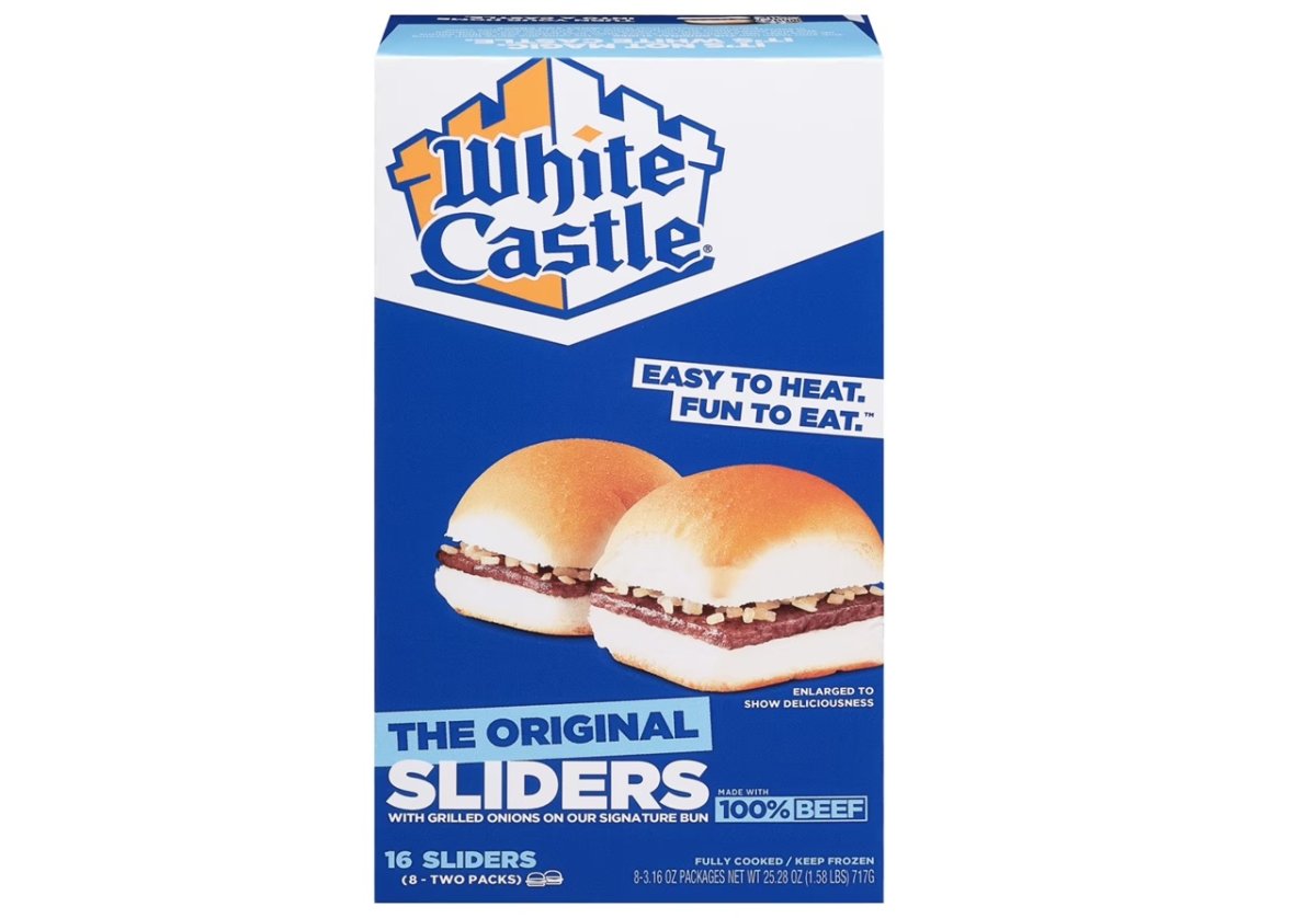White Castle The Original Sliders, 750g, 16 Count (Frozen)