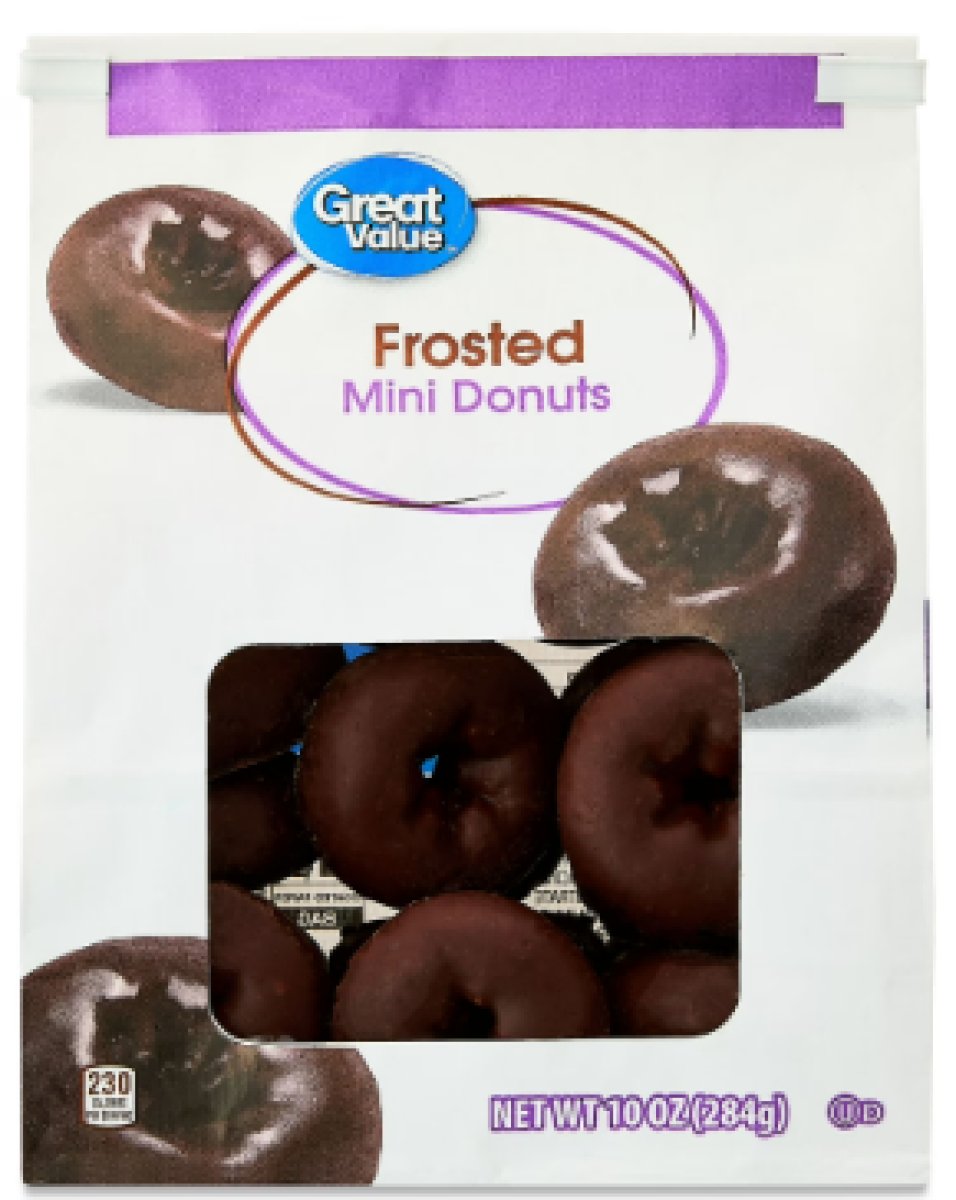 Great Value Mini Glazed Donuts 10 oz