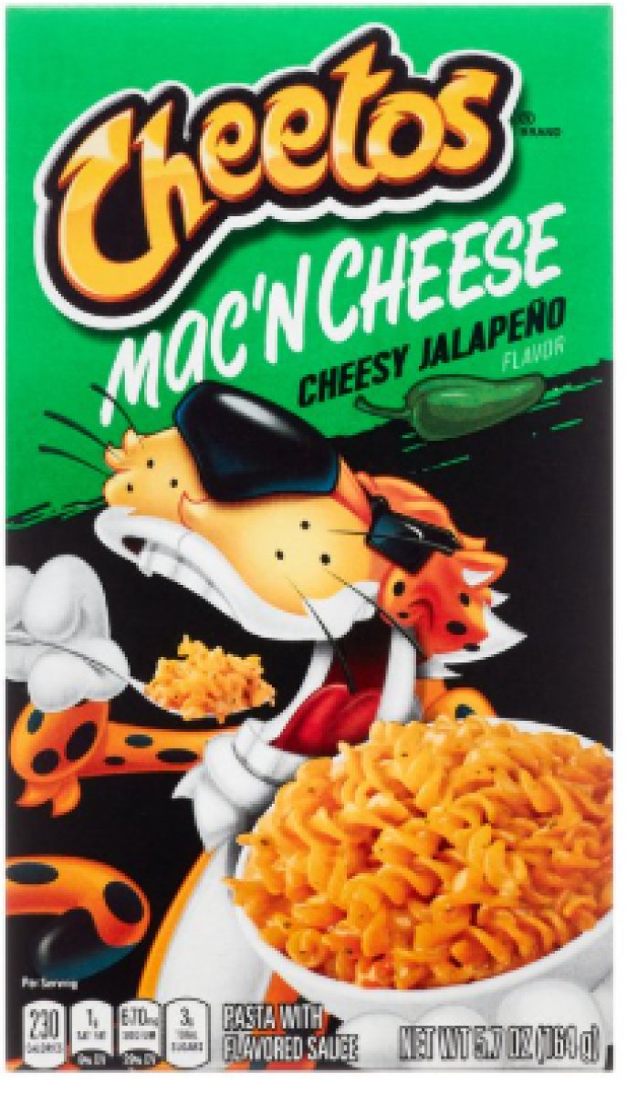 Cheetos Mac 'N Cheese, Jalapeño Flavor, Mac and Cheese, Macaroni and Cheese, Stable 5.7 oz Box