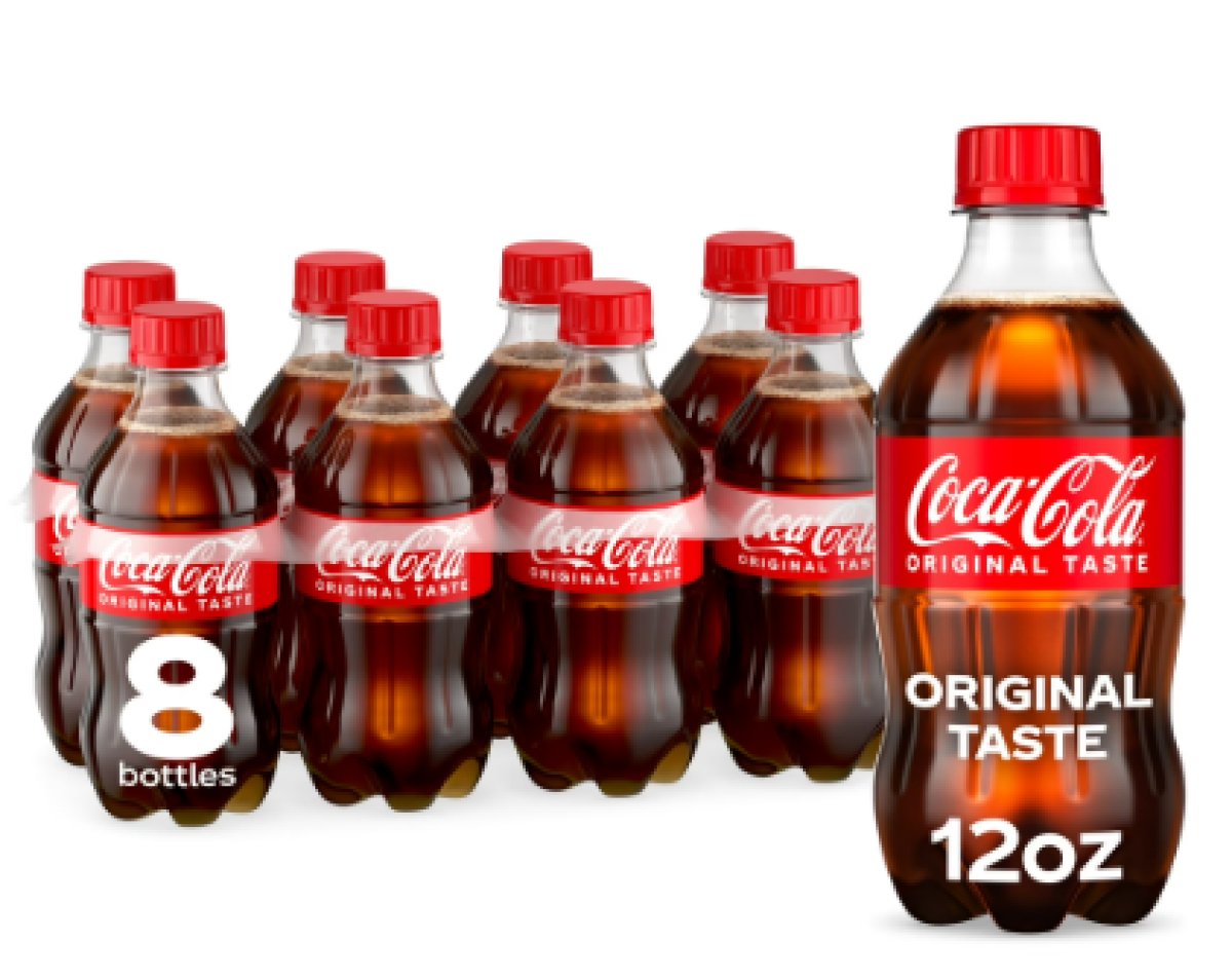 Coca-Cola Classic Soft Drink 12 fl oz Bottles, 8 Pack