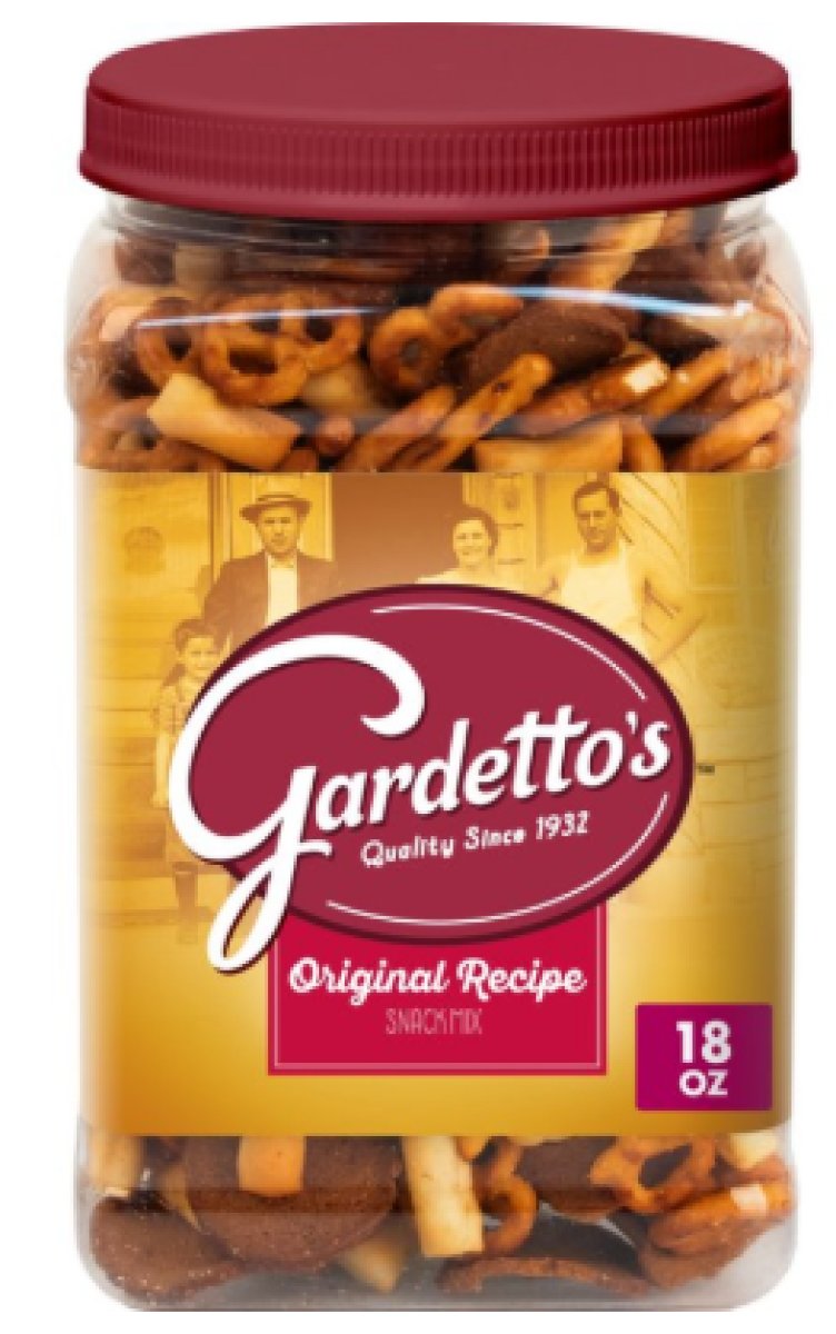 Gardetto's Original Recipe Snack Mix, Savory Snack Tub, 18 oz