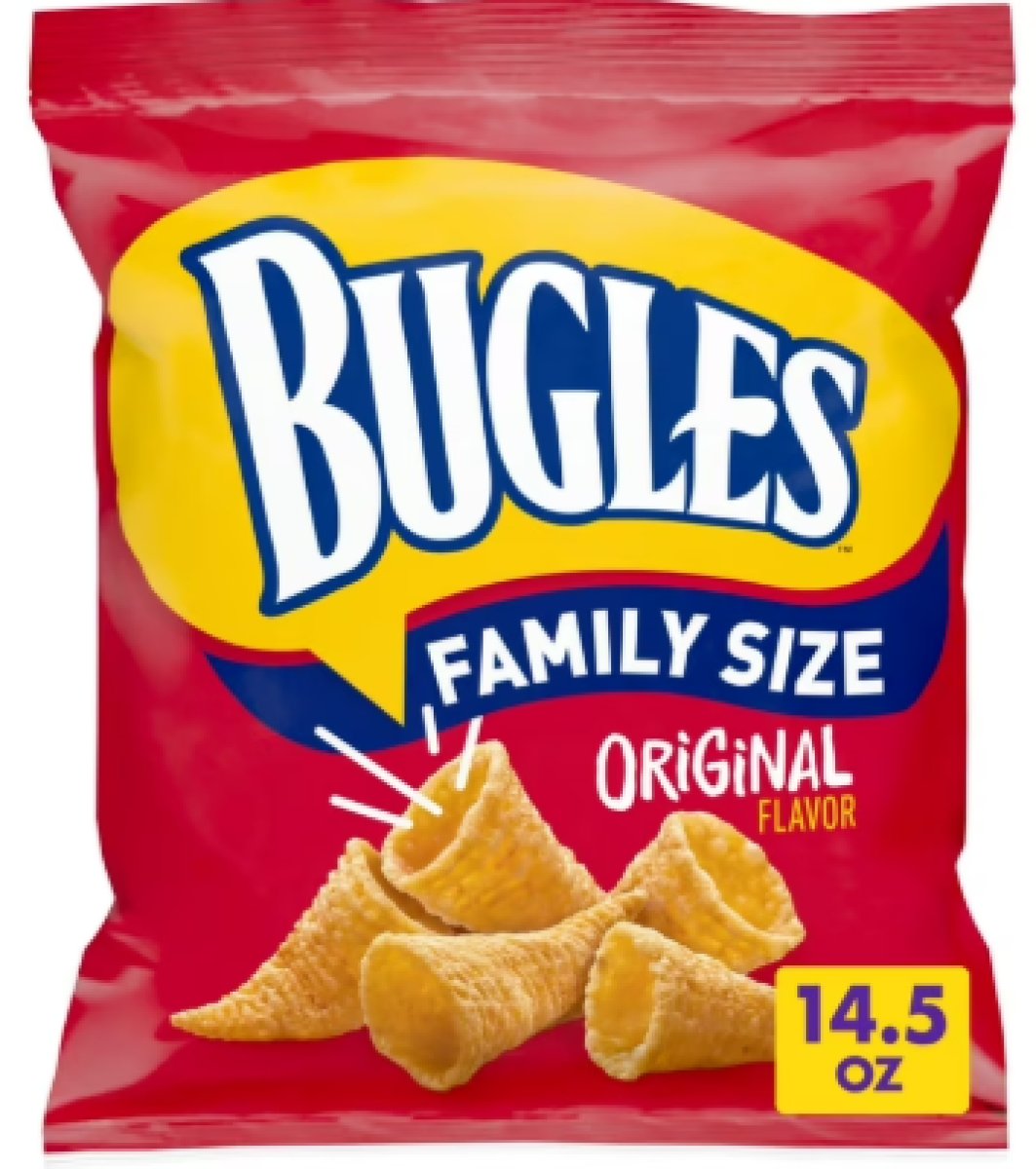 Bugles Original Crunchy Corn Snacks Family Size, Corn Chips, 14.5 oz