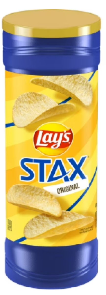 Lay's Stax Original Potato Chips 5.75 oz, Plastic Container