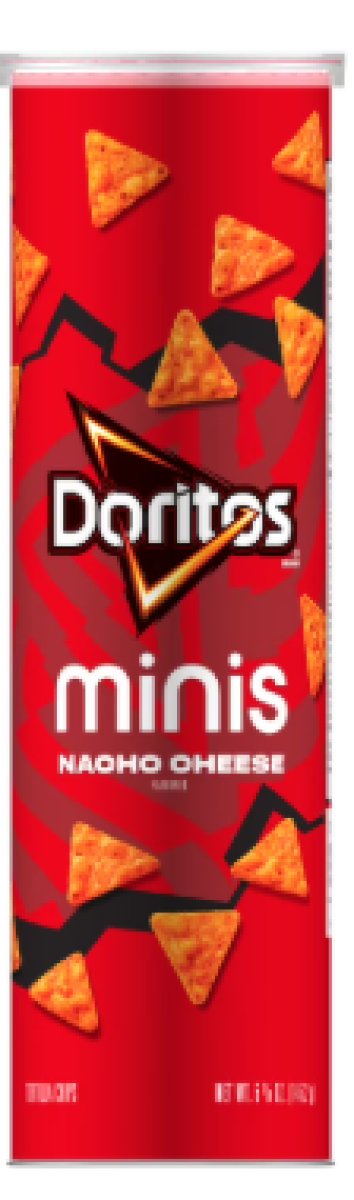 Doritos Minis, Nacho Cheese Flavored Tortilla Chips, 5.125 oz, Container