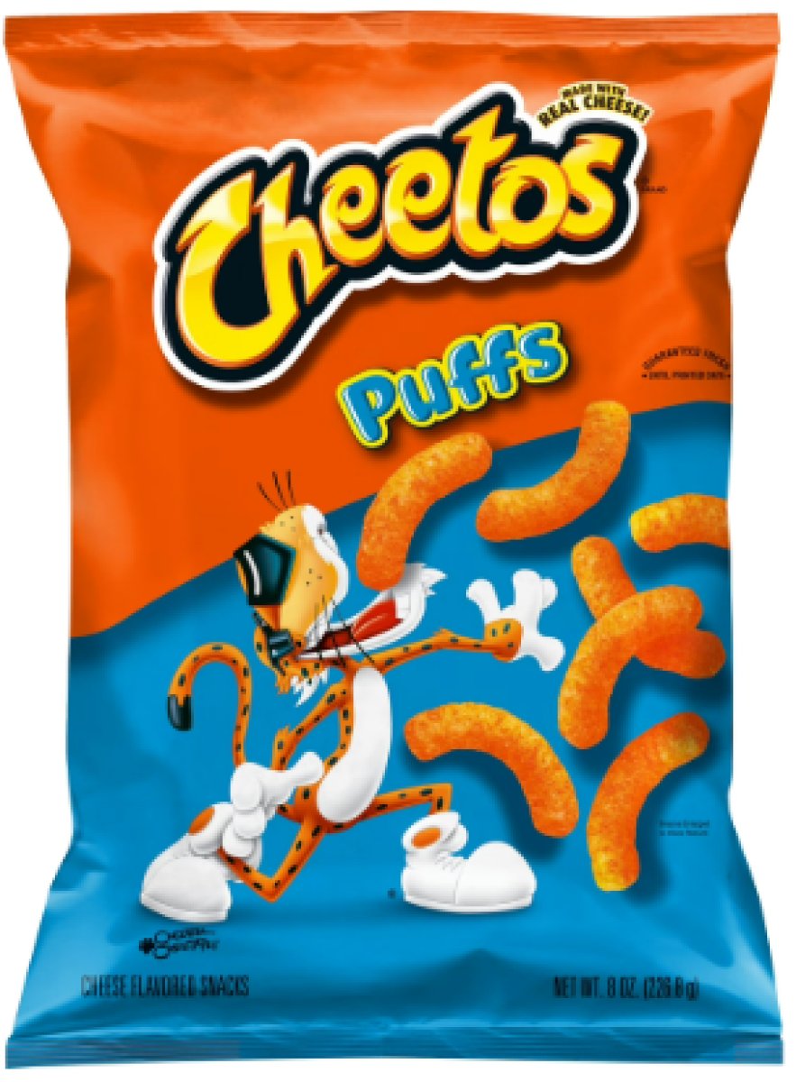 Cheetos Cheese Flavored Puff Pastry Snack Chips, 8 oz