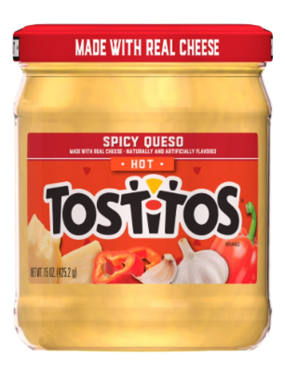 Frito Lay Tostitos Spicy Cheese Sauce Snacks, 15 oz Jar