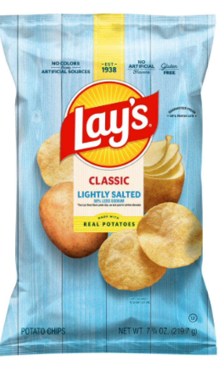 Lay's Classic Lightly Salted Potato Chips 7.75 oz Bag